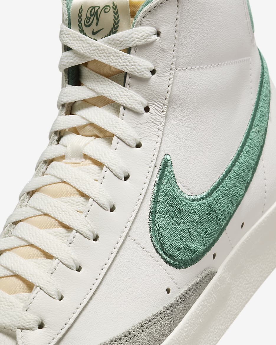 Nike blazer mid 77 green best sale